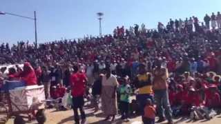 Walking into MDC-T rally