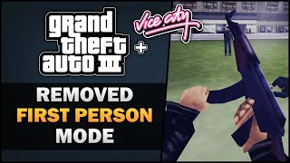 GTA 3/VC - Cut First Person Mode [Beta Analysis] - Feat.  SpooferJahk