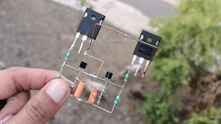 HOW TO MAKE INVERTER WITH MOSFET IRF P450