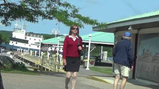 Alison MacDonald - T-girl - wanders around a nearby town