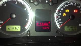 VW Golf IV service reset