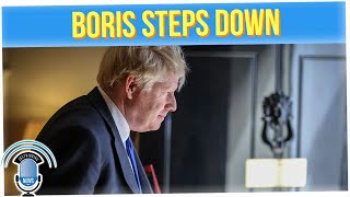 The UK Prime Minister Boris Johnson Resigns