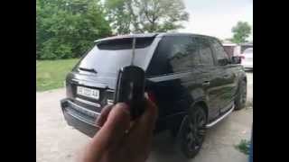 Установка электропривода багажника RangeRover в Днепропетровске.