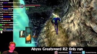 Dark Souls Abyss Greatsword R2 Only Challenge Run