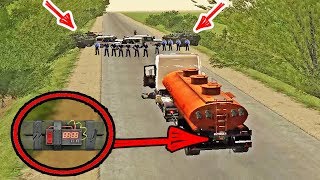 ЧТО БУДЕТ, ЕСЛИ ЗАМИНИРОВАТЬ БЕНЗОВОЗ И ЗАПУСТИТЬ ЕГО В БЛОК-ПОСТ?! GTA:CRMP
