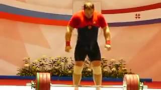 Чигишев Евгений - Рывок 202 кг. Чемпионат России 2012.