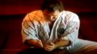 Martial Arts Master Ian Morrison breaking beach pebbles World Record