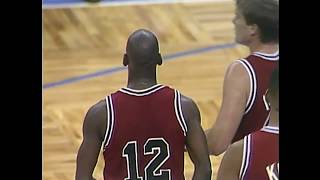 The Time Michael Jordan Wore Number 12 In A Game | RARE!