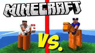 ГЛИНЯНЫЕ ПРЕСТУПНИКИ ПРОТИВ АРМИИ ПОЛИЦЕЙСКИХ (Epic Clay Soldiers Battle) Minecraft #3