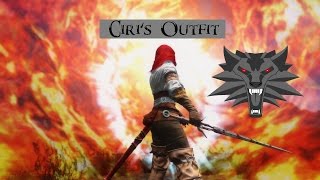 Skyrim mod: Ciri's Outfit UNP-CBBE