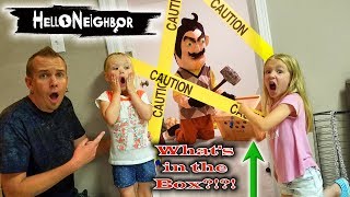 Hello Neighbor in Real Life! Crate Creatures Toy Scavenger Hunt & Secret Mystery Box Found!