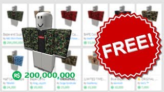 HOW TO GET FREE CLOTHES ON ROBLOX (2019) [UNPATCHABLE] [WORKING] (BC)