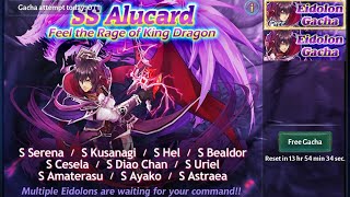 Gacha Eidolon alucard 2400 Diamond Aura kingdom mobile
