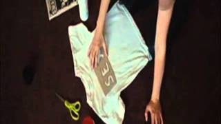 Aprenda a fazer uma t-shirt com Kristen Stewart