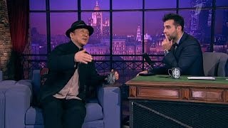 Вечерний Ургант - Джеки Чан/Jackie Chan, духовой оркестр Олега Меньшикова. 90 выпуск, 07.12.2012