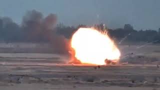 Армения показала кадры уничтожения азербайджанских вертолётов