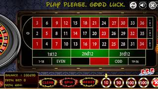 New method strategy for win roulette. Win for all