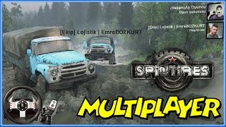 Logitech G27 ile Spintires #9 // Multiplayer [Emre Bozkurt]