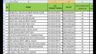 cara menggunakan formula Vlookup