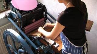 The Letterpress Process | By Phylecia Letterpress Boutique