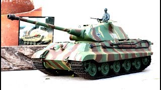 Обзор Хэн Лонг германский королевский тигр боевой танк - Мощный выстрел и красивый дизайн