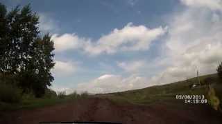 Hyundai Elantra на бездорожье