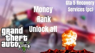 Gta 5 PC recovery services (details in description)