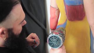 Galadriel Gestin - Body painting  sur Lani Milbus