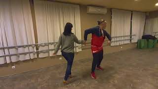 Salsa partner work intermediate level 13.01.2020