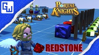 REDSTONE IN PORTAL KNIGHTS!? - LOGIC ITEMS - Portal Knights 1.6.1