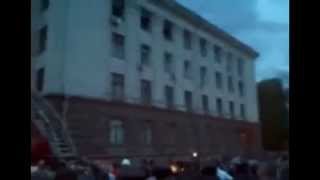 Как убивали женщину в Доме профсоюзов. Фашисты были внутри здания! Одесса.
