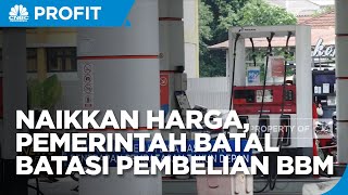 Pengumuman! Pemerintah Batal Batasi Pembelian BBM Subdisi