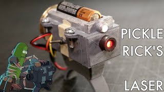 Rick and Morty / Pickle Rick's Laser Gun 3D Printed!