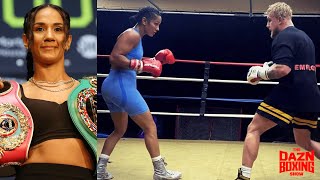 What's It Like Training With Jake Paul? World Champion Amanda Serrano Weighs In