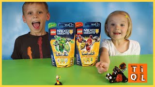 Pie Catapult Challenge | Nexo Knight Macy Lego Stop-Motion