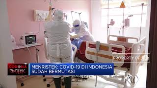 Menristek: Covid-19 di Indonesia Sudah Bermutasi