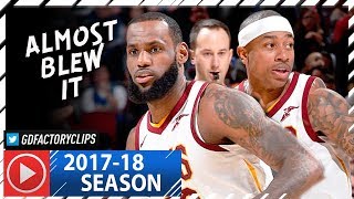 LeBron James & Isaiah Thomas Full Highlights vs Magic (2018.01.18) - 37 Pts Combined
