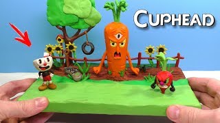 КАПХЕД ПРОТИВ БОССА МОРКОВКИ И РЕДИСА | Cuphead Видео Лепка