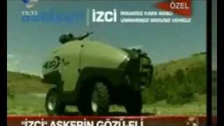 Aselsan UGV "İzci" - Elektronik Komando - İnsansız Yer Araci