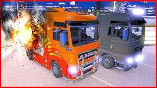 Разбил грузовик - Euro Truck Simulator 2 (ETS 2) Грузовик в смятку