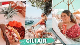 BALI VLOG #5 | GILI AIR | Island Paradise, Horrific Boat Journey + Cute Bike Rides!!