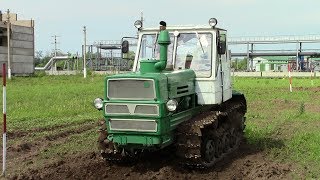Гусеничный трактор Т-150 1983 года, запуск двигателя и обзор