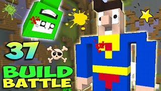СУПЕРМЕН ПРОТИВ КРИПЕРА - Minecraft Build Battle