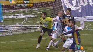 puebla vs pumas gol del Pikolin Palacios  ida liguilla 2009