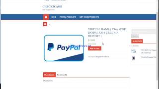 Buy virtual bank ( VBA ) for paypal us haichimpp