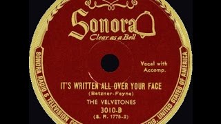 The Velvetones - It's Written All Over Your Face