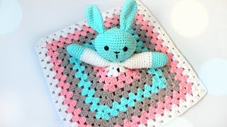 Игрушка крючком-зайчик. Для малыша (часть 2)/Crochet toy (part 2)