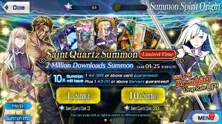 Fate/GO Shorts Ver.E #18: 2 Million Downloads Summon