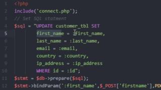 PHP Update ข้อมูลบน Modal Bootstrap ตอนที่ 2