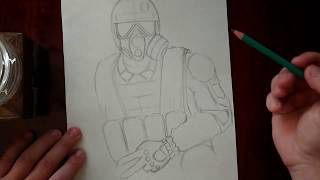 Как нарисовать фигуру человека? Рисуем вместе" военный сталкер". How to draw a human figure?